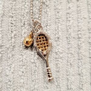 Necklace, tennis charms